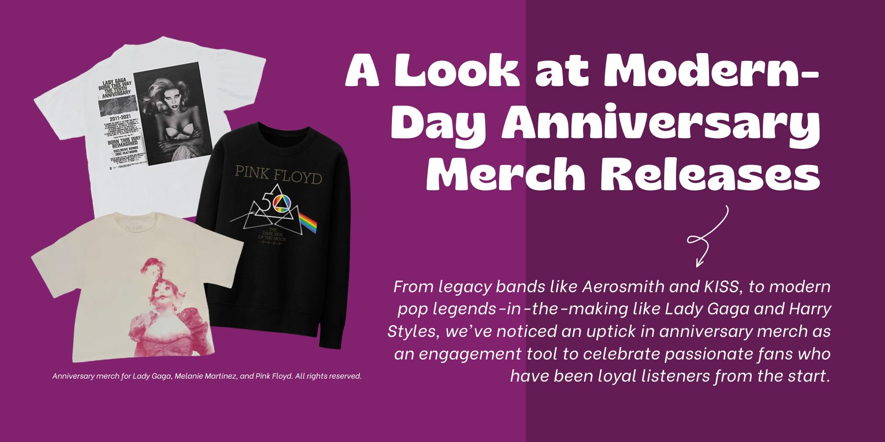 A Look at Modern-Day Anniversary Merch Releases