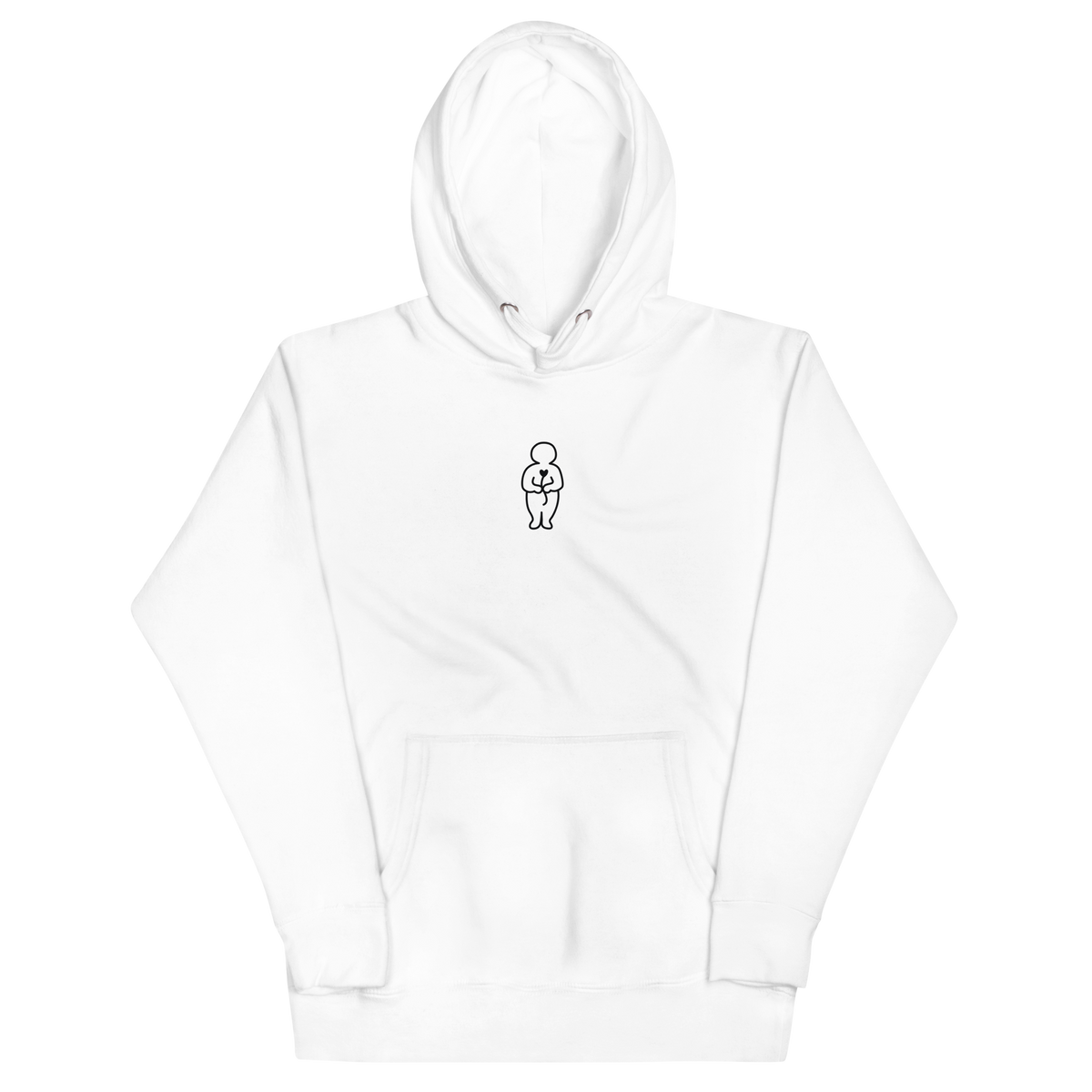 &quot;Lil Guy&quot; Hoodie (White)